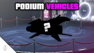 NEW UPCOMING CASINO PODIUM VEHICLES - UPDATED PODIUM LIST! (GTA Online)