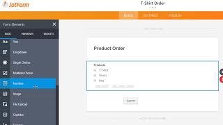 Perform Calculation Using Form Calculation Widget