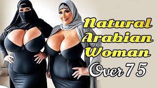 Timeless Elegance of ARABIAN Plus Size Older Women over 75  Aisha Fashion Show ep. 32