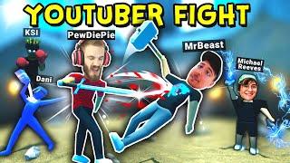 I Put the Biggest Youtubers in a Fight Arena!