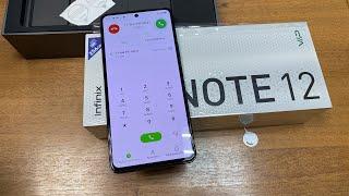 Incoming Call Infinix Note 12 Vip outgoing call