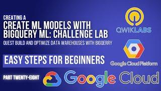 Create ML Models with BigQuery ML: Challenge Lab | GSP341 | Cloud Seekho | Season 4