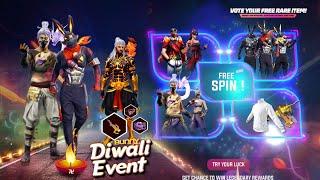 DIWALI X BUNNY BUNDLE EVENT 2024, GOLDEN SHADE RETURN | UPCOMING EVENT IN FREE FIRE | FF NEW EVENT