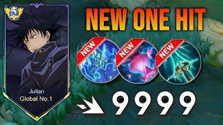 WTF DAMAGE! JULIAN NEW HACK DAMAGE BUILD AFTER UPDATE 2024(insane damage) | MLBB