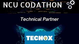 First-Evaluation:- NCU-CODATHON powered by TECHOX