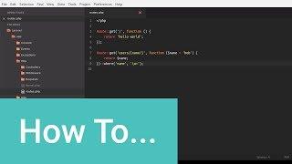 How to Make Your First Route in Laravel 5
