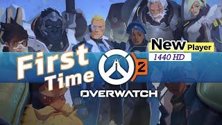 First time NOOB Play Overwatch 2 ~ 1440 HD