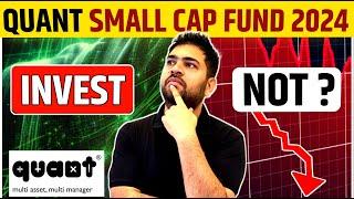 Quant Small Cap Fund 2024 | Best Small Cap Fund 2024