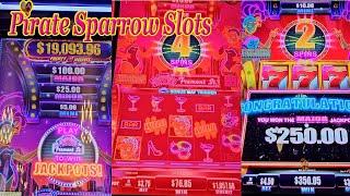 Aristocrat VGT  Red Spin Run : 777 Fremont St Multiple Majors Better Than A Handpay! #VGT