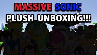 PLB - MASSIVE Sonic Plush Unboxing!