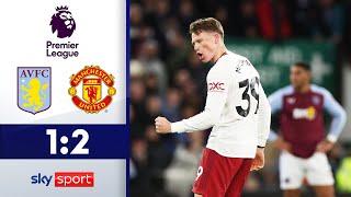 Joker McTominay köpft zum Sieg | Aston Villa - Manchester Utd | Highlights Premier League 23/24