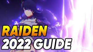 UPDATED RAIDEN SHOGUN 2022 GUIDE | Tipps, Best Builds, Waffen, Artefakte & Teams