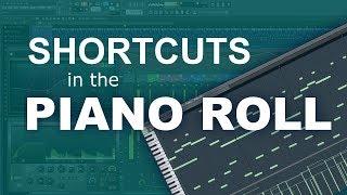 FL Studio - Piano Roll Shortcut Keys