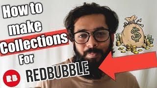 How to Create Redbubble Design Collections (EXPLAINED IN HINDI) Print on Demand in Hindi