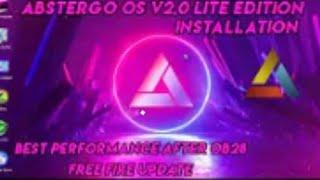 ABSTERGO OS 2.0 LITE EDITION INSTALLATION || BEST GAMING OS FOR GOVERNMENT LAPTOPS ||  DEVIL444 ||