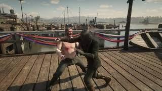 Red Dead Redemption 2 JOHN VS WELSHFIGHTER