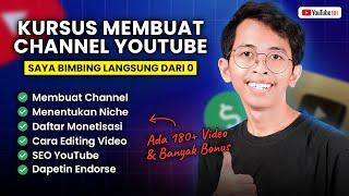 Kursus Membuat Channel YouTube Terlengkap, Saya Bimbing Langsung dari 0 - YouTube 101