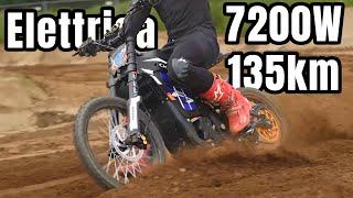 MotoCross Elettrica da 7,2 Kw Champ HummingBird DIRT BIKE