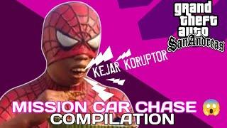 [Compilation] Car chase GTA sa android mod Spiderman v1.9 by Tamaputra