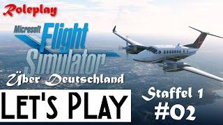 Transfer Frankfurt - Düsseldorf / Let's Play Microsoft Flightsimulator 2020 [deutsch] Folge 2