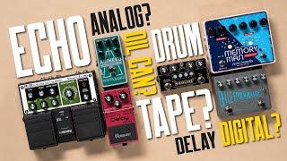 Classic Character Delay & Echo Sounds For Guitar: Which Would You Choose? – That Pedal Show