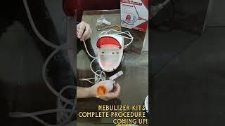 how to use Nebulizer kit | Nebulizer Kits | U check | Coming up detail video |#nebulization