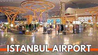 Istanbul Airport 4K Walking Tour-20 JUNE 2023-Duty Free,Shopping In Departure Terminal