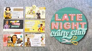 Craft with me at The Late Night Crafty Club!