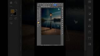 How to Create a Street Spotlight Effect in Photoshop 2025 #photoshoptutorial #graphicdesign #shorts