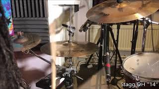 STAGG CYMBALS - Hi Hat comparison - Furia - Genghis - DH - Cs - BM