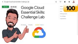Google Cloud Essential Skills: Challenge Lab | Qwiklabs GSP101 | GCP 2021