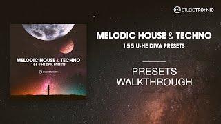 Melodic House & Techno for u-he Diva (Presets Walkthrough)