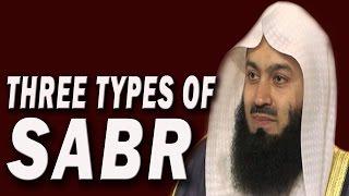 Three Types Of Sabr / Patience  | Mufti Menk