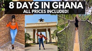 Travel Vlog: GHANA ON A BUDGET? | Cost Breakdown Included