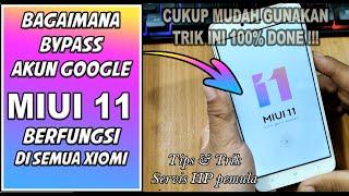 Bypass Akun Google Miui 11 | All Type Xiomi Redmi Tanpa PC