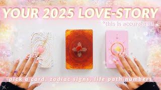 Your 2025 mega LOVE-STORY Predictions‍️‍**detailed af**pick a card ︎ tarot reading