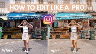 How I edit INSTAGRAM Photos Like A PRO! Lightroom Mobile Presets Tips & Tricks
