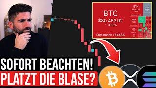 "EXTREMES RISIKO": 21.000.000.000 $ Gefahr für Bitcoin & Altcoins! Wie tief fällt Krypto JETZT?