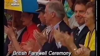 Hong Kong handover Part 2-British Farewell ceremony & banquet 30 June 1997