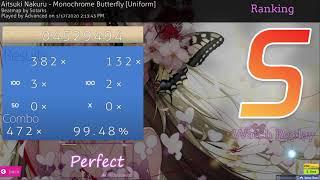 osu! | Monochrome Butterfly [Uniform] 284pp FC NoMod