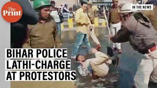 Bihar police use water cannons and lathi-charge at protestors