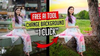 How to change background in photo | photo background change | ai photo editing