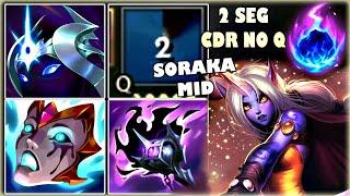 JOGUEI CONTRA O MEU TIME E O DELES - SORAKA SEM COOLDOWN PRATICAMENTE NO MID