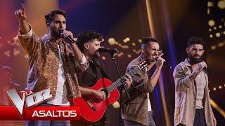 Los Tirantitos cantan "Vivir así es morir de amor" | Asaltos | La Voz Antena 3 2024