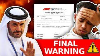 FIA President's Last Terrifying Warning For Lewis Hamilton