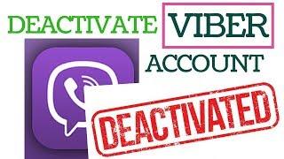 How to Deactivate Your Viber Account- Tech Geeks