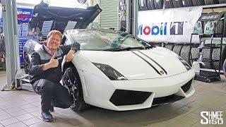 I Did My First Oil Change with  a Lamborghini Gallardo!