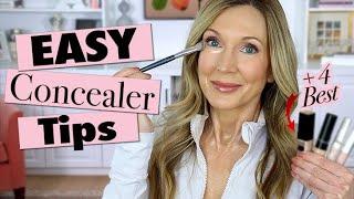 Easy Everyday Crease-Free Concealer Routine + The BEST Concealers for Mature Skin!