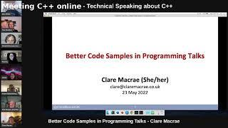 Better Code Samples in Programming Talks - Clare Macrae