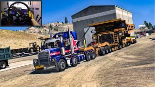 86-Ton Mining Truck Special Transport | Extreme Haul in American Truck Simulator